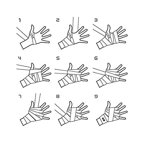 Sports Boxing Gloves with Handwrap (Boxing Tape)