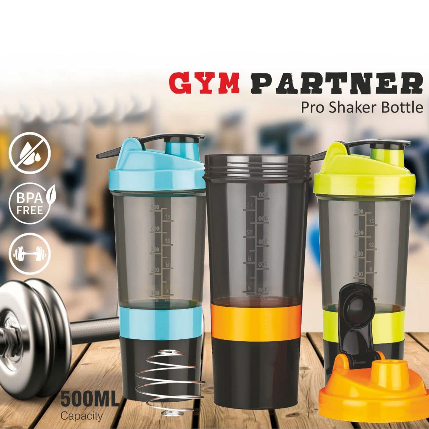 Gym Shaker Bottle Shakers For Protein Shake