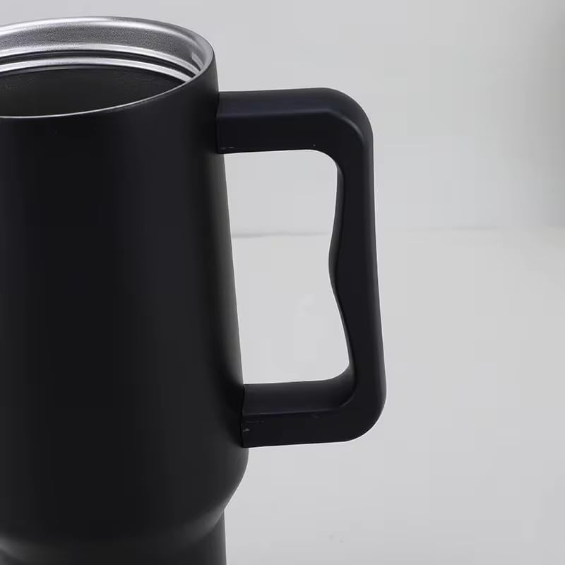 Tumbler with lid and Straw 1200ML Cup Stainless Steel Vacuum Insulated Tumbler for Water, Iced Tea or Coffee 1.2L Office, Gym and Travelling