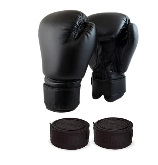 Sports Boxing Gloves with Handwrap (Boxing Tape)