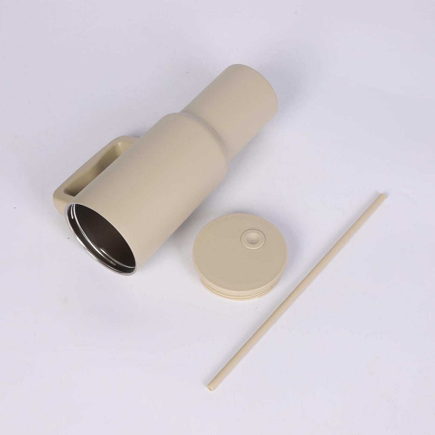Tumbler with lid and Straw 1200ML Cup Stainless Steel Vacuum Insulated Tumbler for Water, Iced Tea or Coffee 1.2L Office, Gym and Travelling