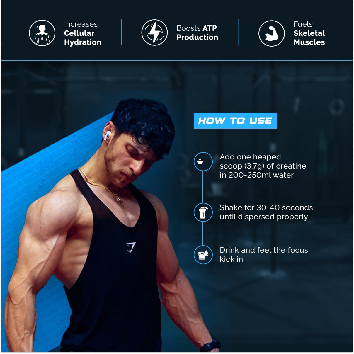 Wellcore - Pure Micronised Creatine Monohydrate (33 Servings) | Rapid Absorption