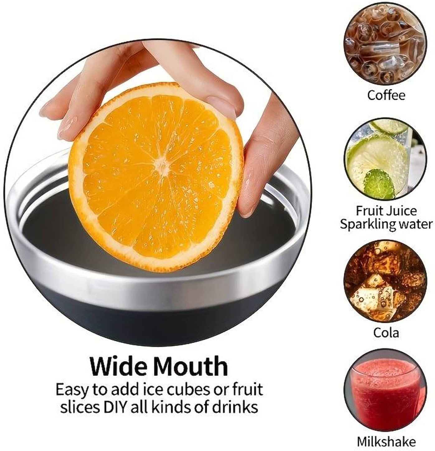 Tumbler with lid and Straw 1200ML Cup Stainless Steel Vacuum Insulated Tumbler for Water, Iced Tea or Coffee 1.2L Office, Gym and Travelling
