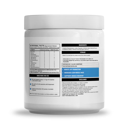 Wellcore - Pure Micronised Creatine Monohydrate (33 Servings) | Rapid Absorption