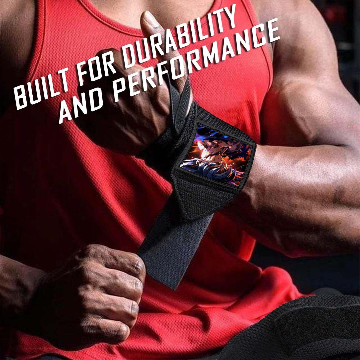 STEIGEN FITNESS Wrist Wrap for Gym, Hand Band, Support Strap for Men, Supporter, Wraps, Lifting Straps