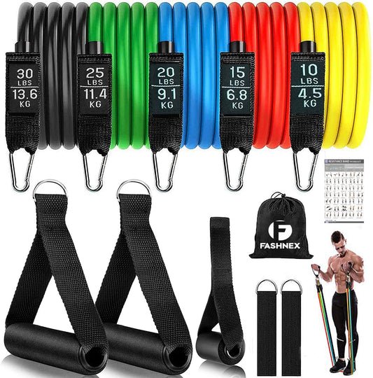 Resistance Bands Set for Exercise, Stretching and Workout for Men, Women