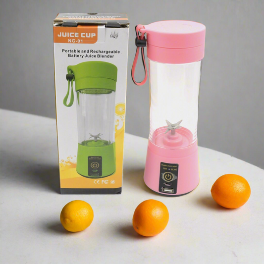 133 Portable Usb Electric Juicer - 6 Blades (Protein Shaker)