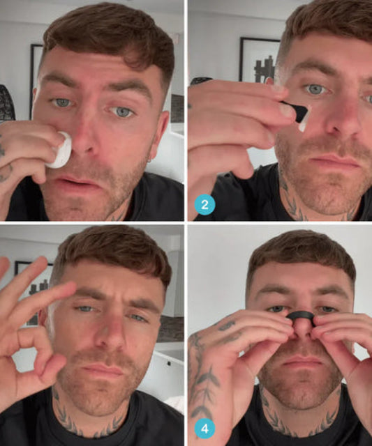The Lean Collective’s Innovative Two Part Nasal Dilator System Magnetic Nose Strips for Breathing & Nasal Dilators for Breathing Includes Relief Bands